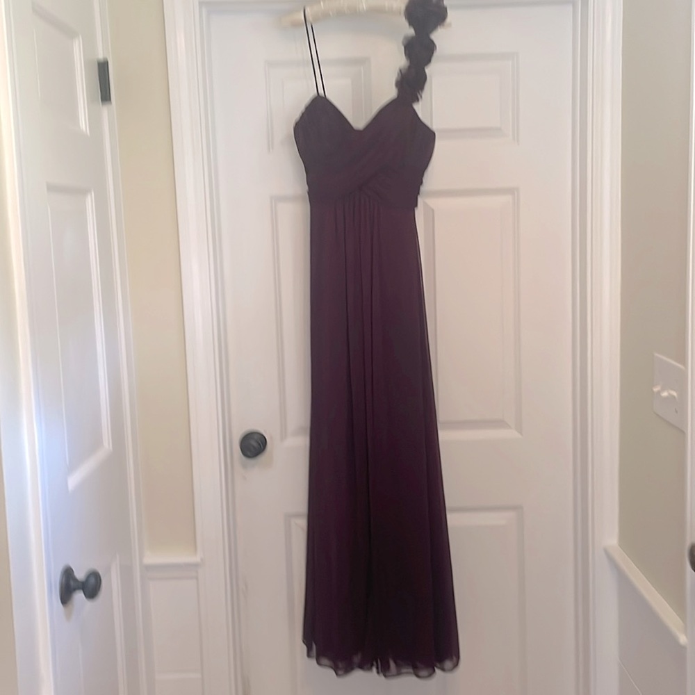 Cache Gown Size 6. Color: Eggplant.